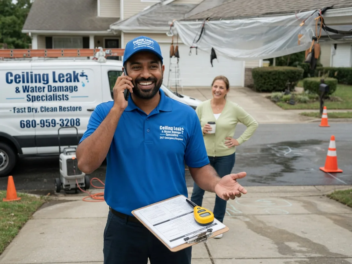 Ceiling Leak Cleanup Ramah, CO FAQs